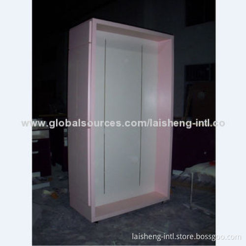 Clothing Display Rack, Made of MDF Material, Customized Designs are AcceptedNew